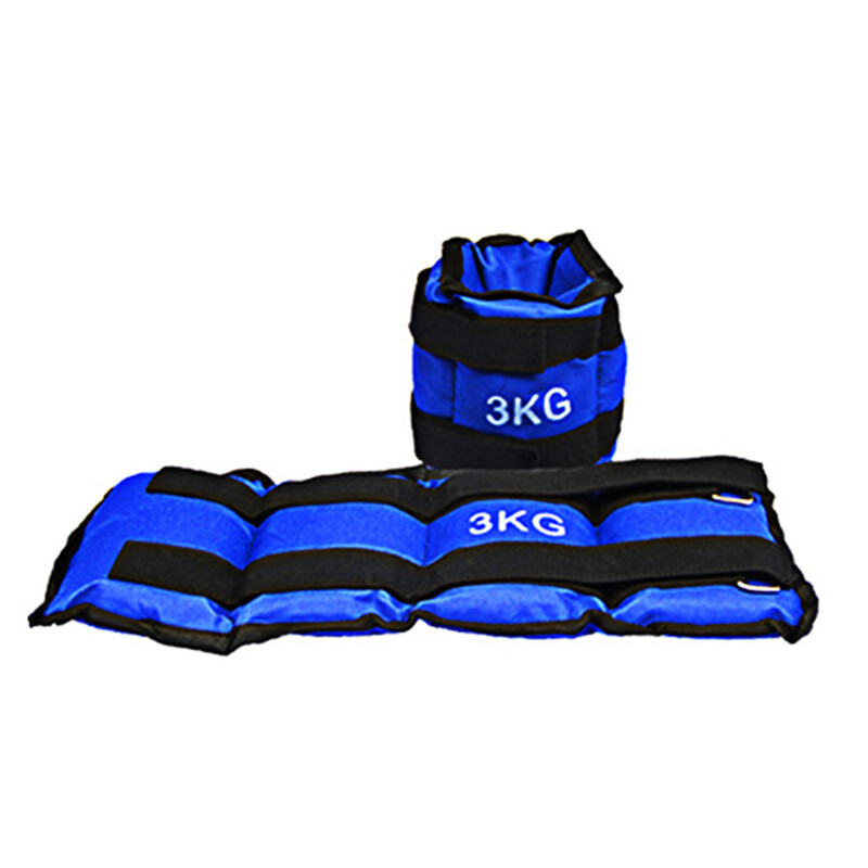 智汇 绑腿沙袋 可调节两只装绑腿田径训练健身器材跑步负重装备男士