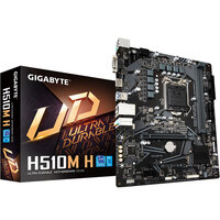技嘉（GIGABYTE） H510M系列电脑主板 支持CPU 10400F/11400F/10500 H510M H v2