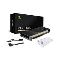 英伟达A4000/A5000/A6000/RTX6000ADA/Pro6000/96G大模型图形双宽显卡 RTX6000ADA 48G显卡（盒装/3年）
