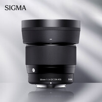 适马(SIGMA)56mm F1.4 DC DN|Contemporary 半画幅 大光圈定焦镜头 人像特写直播(富士X卡口镜头)