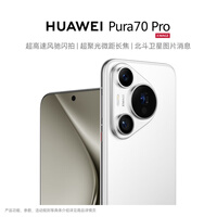 HUAWEI Pura 70 Pro 雪域白 12GB+256GB 超高速风驰闪拍【鸿蒙系统4.2 适配主流APP】