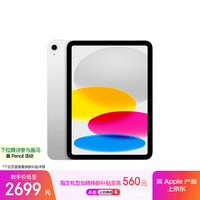 Apple/苹果 iPad11英寸 A16芯片2025年款 平板电脑 (128GB WLAN版/学习办公娱乐)银色