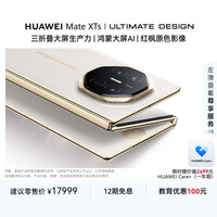 HUAWEI Mate XTs 非凡大师 皓白16GB+256GB三折叠大屏生产力 鸿蒙大屏AI 华为三折叠屏 鸿蒙系统华为手机
