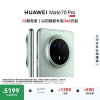 HUAWEI Mate 70 Pro 12GB+512GB云杉绿鸿蒙AI 红枫原色影像 超可靠玄武架构鸿蒙系统华为手机