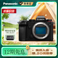 松下（Panasonic）Lumix S5 全画幅相机 L卡口 微单相机 无反数码相机 【单机身】