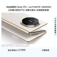 HUAWEI Mate XTs 非凡大师 皓白16GB+256GB三折叠大屏生产力 鸿蒙大屏AI 华为三折叠屏 鸿蒙系统华为手机
