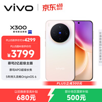 vivo X300 12GB+256GB 幸运彩 国家补贴 蔡司2亿超级主摄 蔡司APO超级长焦 OriginOS6 拍照 AI手机