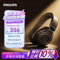 飞利浦（PHILIPS）头戴式有线耳机 SHP9600 HiFi高保真监听耳机 舒适音乐电竞电脑笔记本适用华为苹果手机直推