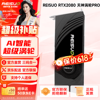 雷索 RTX2060S super 8G天神OC全新上市电脑吃鸡3A黑神话三角洲游戏设计台式机光追独立显卡 RTX2080 16G天神PRO涡轮版