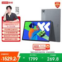 联想（Lenovo）小新PadPro12.7 2025款平板电脑 2.9K高刷全面屏 娱乐学习 10200mAh 8+128G大象灰