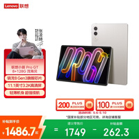 联想（Lenovo）小新PadPro GT 11.1英寸办公学习游戏AI平板电脑3.2K超清大屏骁龙8Gen3国家补贴教育优惠 8+128G白