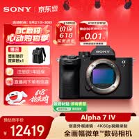 索尼（SONY）Alpha 7 IV 全画幅微单相机 创意外观滤镜 单机身 4K 60p（ILCE-7M4/A7M4）