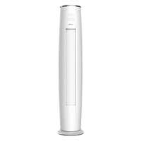 格力（GREE）2匹 i畅 三级能效 定频冷暖 圆柱式柜机（纯白）KFR-50LW/(50553)NhAa-3（线下同款）
