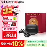 宝华韦健Pi8真无线蓝牙耳机【焕新补贴】入耳式HIFI主动降噪豆 B&W 智能音乐运动华为苹果适用 曜石黑
