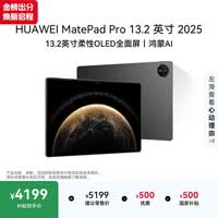 HUAWEIMatePad Pro 13.2英寸 2025 华为平板电脑OLED柔性护眼屏12+256GB WiFi砚黑