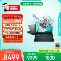 华硕天选6 Pro 锐龙版 国家补贴 16英寸游戏本 笔记本电脑(锐龙9 8940HX 16G 1T RTX5060 2.5K)灰