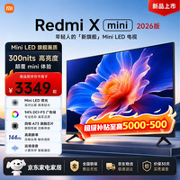 小米(MI)电视55英寸液晶4K超高清2025款一级能效红米X55 Mini LED平板电视机智能游戏家用客厅彩电以旧换新 55英寸 【豪华影院版】Mini LED电视+音箱