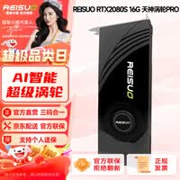 雷索 RTX2060S super 8G天神OC全新上市电脑吃鸡3A黑神话三角洲游戏设计台式机光追独立显卡 RTX2080 16G天神PRO涡轮版