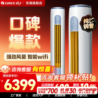 格力空调 天仪/云逸Ⅱ 3匹/2匹柜机 【节能省电】 变频快速冷暖 自清洁 大风量客厅空调 圆柱立式 云逸Ⅱ 3匹 一级能效