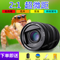 老蛙（LAOWA）60mmF2.8 2:1两倍放大超微距镜头 全画幅微单反手动定焦人像花卉昆虫 标配 佳能EF口