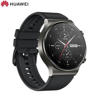 华为（HUAWEI）WATCH 智能运动手表GT4 46mm[秋日雨伞好物]科学运动减脂管理长续航曜石黑守护家人健康送礼好物