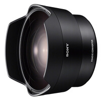 索尼（SONY）SEL057FEC 鱼眼镜头转换器（SEL28F20专用）实现16mm鱼眼视角(180度视角)