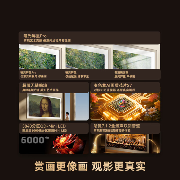 创维壁纸电视 A7F Pro 85 英寸，看看它的配置究竟如何，是否值得入手。 心得分享 第2张