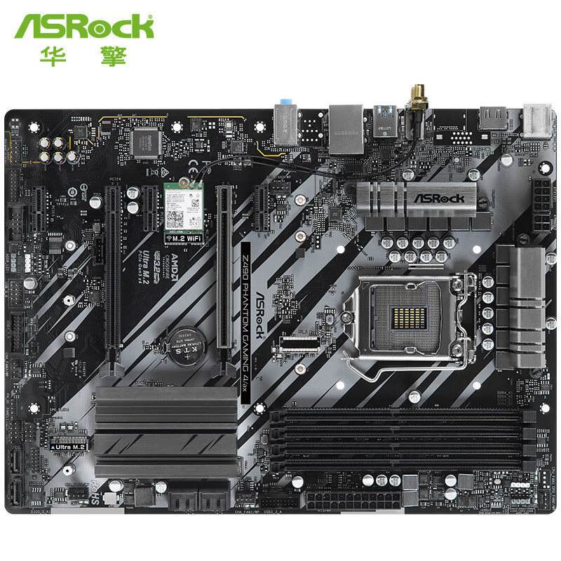 华擎asrockz490phantomgaming4ax幻影电竞wifi6主板支持10900k10700k