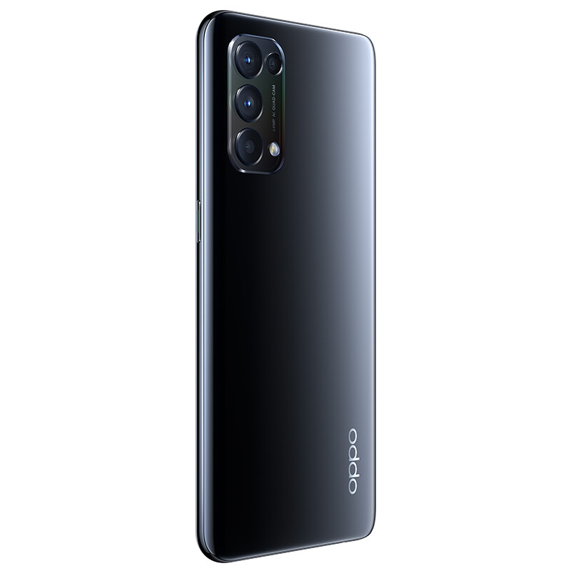 opporeno56400万四摄65w超级闪充拍照5g手机月夜黑8gb128gb