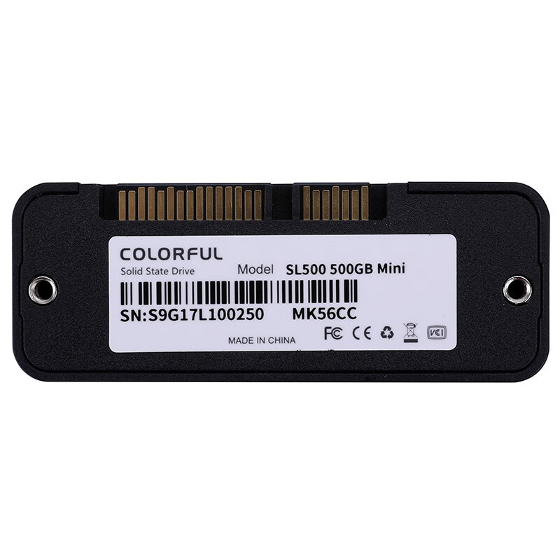 七彩虹(colorful) 500gb ssd固态硬盘 sata3.0接口 sl500 mini系列