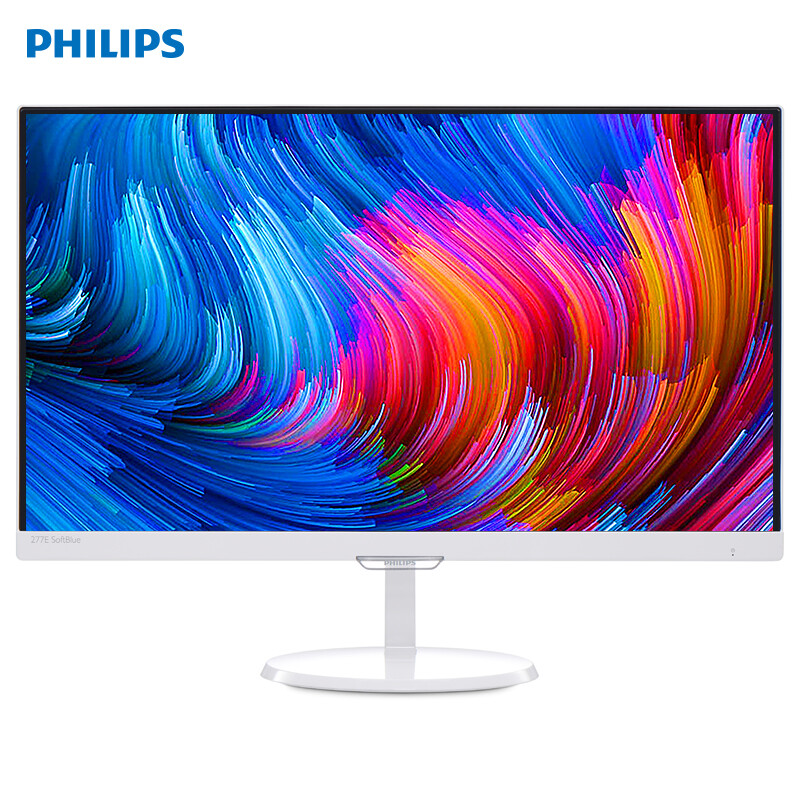 飞利浦(philips)27英寸 ah-ips硬件抗蓝光不偏色 细窄边框 不闪屏