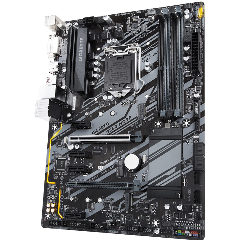 技嘉(gigabyte)b360 hd3p "吃鸡"主板