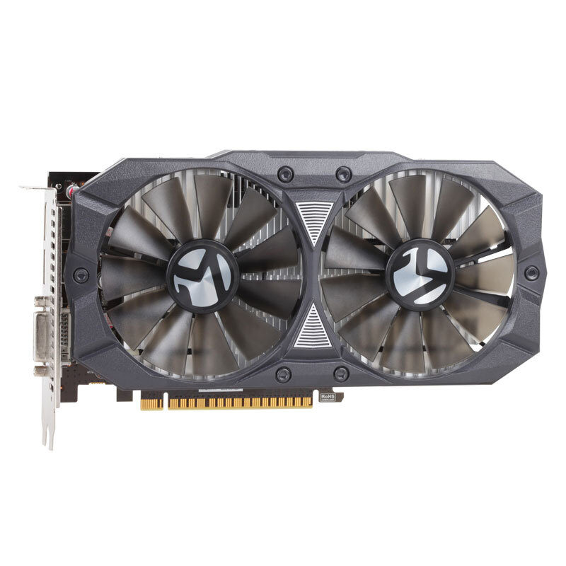 铭瑄(maxsun)geforce gtx 1050ti巨无霸4g 128bit/gddr5 主流电竞游戏