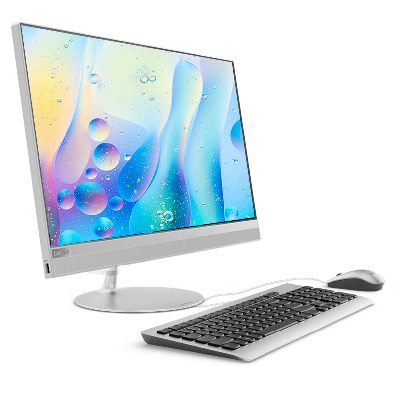 联想(lenovo)aio 520 致美一体机台式电脑21.5英寸银