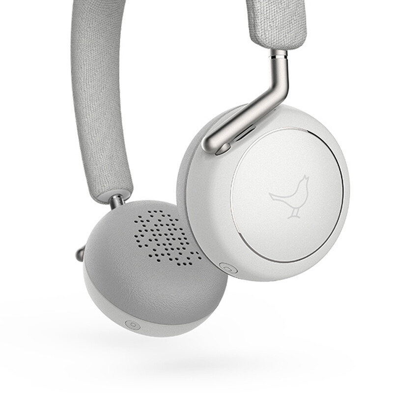 libratone(小鸟音响)主动降噪头戴式 蓝牙耳机/无线耳机/耳麦 云灰色