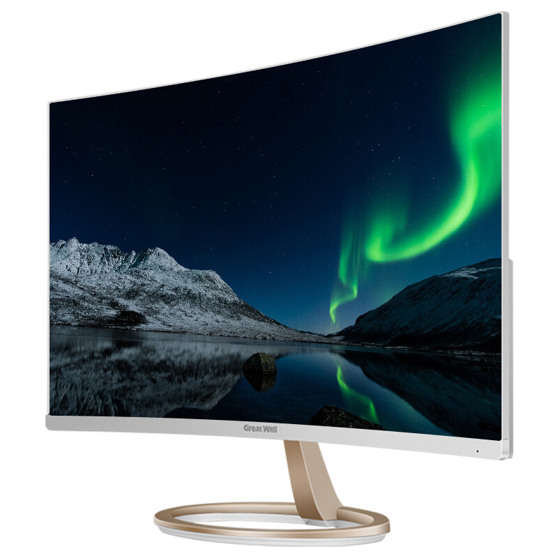 长城(great wall)27wl79rb/1 27英寸1800r曲率 2mm微窄边框 90%ntsc广