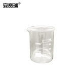 安赛瑞600051玻璃烧杯(5只装)100ml(盒) zhy