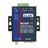 ZLANRS232/422/485转wifi服务器无线串口收发工业级串口转网口无线上海卓岚ZLAN7104/7144 7144