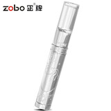 正牌十二星座清洗型微孔过滤粗中细三用烟嘴套装ZB-372（银色） 金牛座