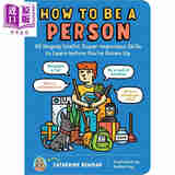 How to Be a Person 如何长大 实用重要生活技能技巧 常识科普儿童绘本 插画童书图画书 英文原版进口 9-14岁