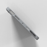 cance1 适用苹果iPad mini6 2021款8.3英寸便携保护透明防摔防弯壳简约瑾 灰色【按键黑】 高透 iPad mini6(8.3英寸)
