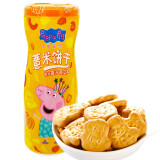 小猪佩奇薏米饼干100g 零食罐装饼干卡通形象造型饼干亿智