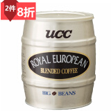 UCC(悠诗诗)欧洲炭烧咖啡豆700克/罐 原装进口