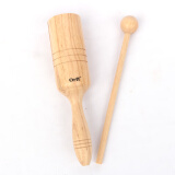 奥尔夫天地（Orff world）橡木单响筒 三响筒奥尔夫打击乐器早教启智儿童乐器玩具G3 单响桶
