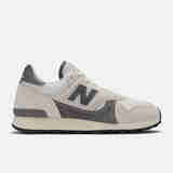 NEW BALANCE男女新款NB475系列 经典复古厚底减震轻便透气保暖运动休闲慢跑鞋 米白灰M475VTA 40