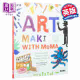 Art Making With Moma英文原版 现代艺术博物馆艺术创作：为艺术家启发20项儿童活动