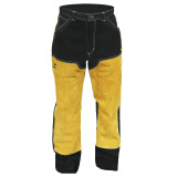 ESAB 0700010334皮质焊工服 （裤装） 黄黑 L