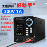 KUAIQU400V1A高电压可调电源工厂老化测试直流稳压电源带RS232电脑接口 300V1A液晶屏+USB/232(485)
