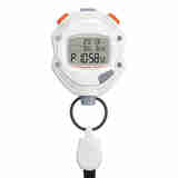 卡西欧（CASIO） 秒表电子比赛HS70W HS80TW田径足球防水跑步计时 Hs-70w-8 jh白色