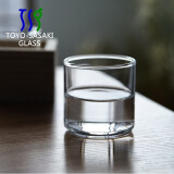 东洋佐佐木（TOYO-SASAKI GLASS）日本进口玻璃杯日式烧酒杯100ml小酒杯透明玻璃清酒杯家用白酒杯 100ml烧酒杯【单个/约2两】